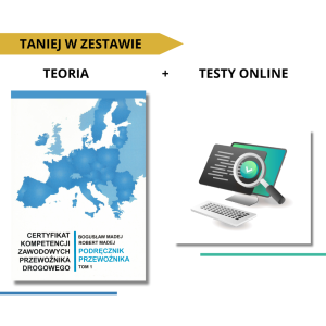 Zestaw 2026 Książka + Testy Online Certyfikat kompetencji zawodowych przewoźnika