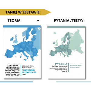 Zestaw 2026  Testy i Książka Certyfikat kompetencji zawodowych przewoźnika